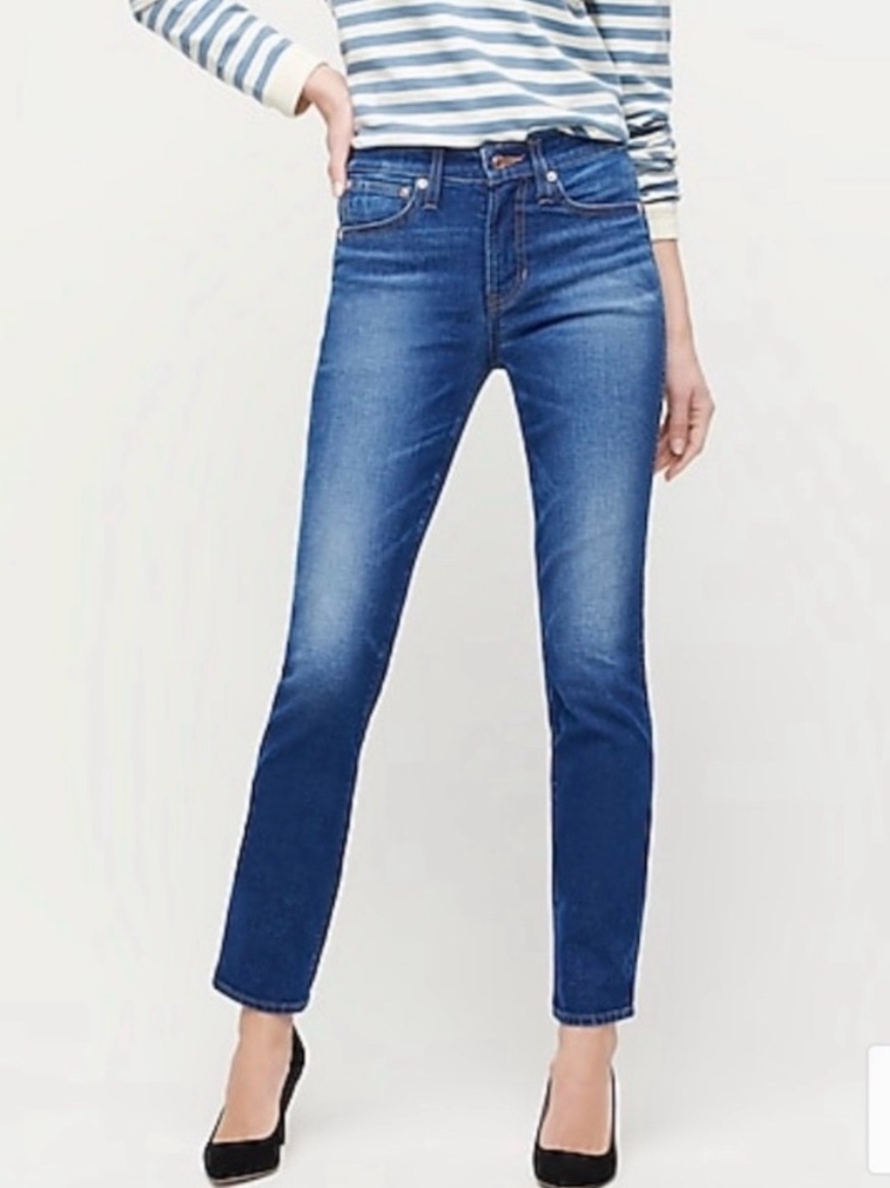 J.Crew Women’s Vintage Straight Medium Wash Size 30 **See notes** New with tags